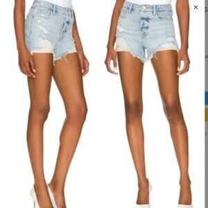 NWT Good American Bombshell Denim Jean Shorts - Size 4